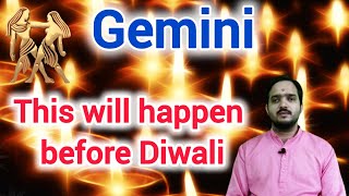 Gemini Horoscope 29 October quotThis will happen before Diwali quot Vedic Astrology Predictions [upl. by Annaerda]