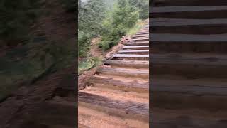 Manitou Incline Hike Colorado [upl. by Ppilihp]