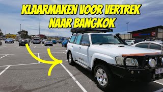 ALLES KLAARMAKEN VOOR ONS VERTREK RICHTING BANGKOK THAILAND 302 [upl. by Salangi]