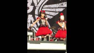 BABYMETAL  Megitsune  LIVE Rock im Revier  300515 [upl. by Vachell]