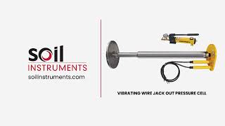 Soil Instruments  Vibrating Wire Jack Out Pressure Cell [upl. by Harneen]