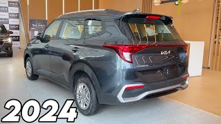 KIA CARENS 2024 PRESTIGE GREY MOST VALUE FOR MONEY 🔥 CARENS PRESTIGE 2nd Base Model 2024 ❤️ [upl. by Inanaup173]