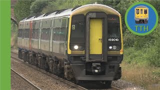 Trains at Whitchurch Hampshire [upl. by Georges]