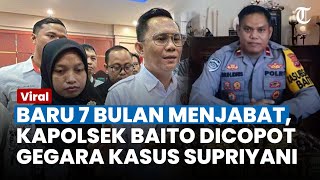 IMBAS KASUS SUPRIYANI Iptu Muh Idris Dicopot dari Jabatan Kapolsek Baito Baru 7 Bulan Menjabat [upl. by Bili]