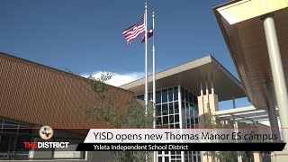 YISD Opens New Thomas Manor Elementary School [upl. by Esille]