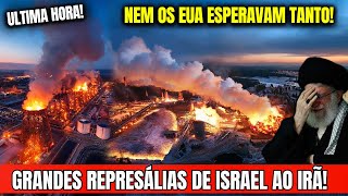 NEM OS EUA ESPERAVAM TANTO As represálias massivas de Israel contra as centrais do Irã [upl. by Nimar]