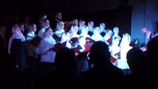 Un chant pour les victimes du 131115 Chorale de St Pétersbourg [upl. by Cher487]