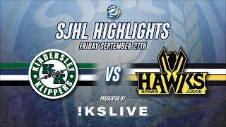 HIGHLIGHTS Kindersley Klippers  Nipawin Hawks Sept 27 2024 [upl. by Ardnoek]