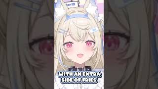 Fuwawas fast food order fuwamoco holoadvent vtuber vtuberclips hololiveenglish lilfwmc [upl. by Kata]