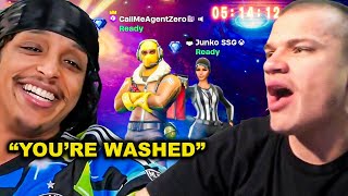 Agent Wins the Quickest Fortnite Wager Vs Jynxzi 😂 [upl. by Cavuoto]