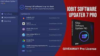 🚀 IObit Software Updater 7 Pro  Solusi Terbaik Update Software Otomatis [upl. by Nannette]