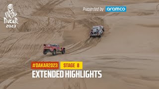 Extended highlights of Stage 8 presented by Aramco  Dakar2023 [upl. by Erma]