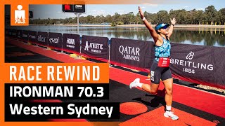 2023 IRONMAN 703 Western Sydney  Race Rewind [upl. by Annabella]