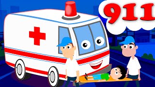 Ambulance Song  Kids Nursery Rhyme  Songs Children  Music Videos  Kids Tv Nursery Rhymes [upl. by Corty]