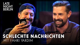 Fahri Yardım amp Klaas überbringen schlechte Nachrichten inklusive Bonusrunde  Late Night Berlin [upl. by Rainger]