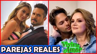 Vivir de Amor Parejas Reales de los Actores de esta Telenovela [upl. by Atteyram]