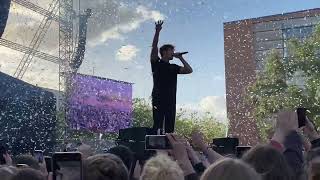 Wincent Weiss live I Feuerwerk  Finale mit Salto I NDR2 Plaza Festival Hannover 2022 [upl. by Rebmik78]