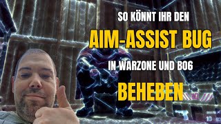 Aim assist bug beheben in Bo6 und Warzone 4 [upl. by Mcilroy]