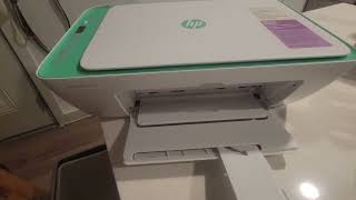 HP DeskJet 2855e Wireless AllinOne Printer Print Scan and Copy in Stunning Color [upl. by Chenay]