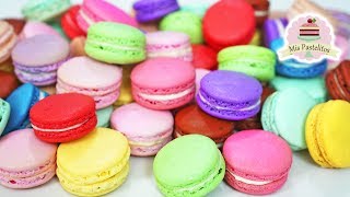 LA RECETA MÁGICA PARA HACER MACARONS  TRUCOS QUE NADIE TE HABÍA DICHO  MIS PASTELITOS [upl. by Schonthal508]