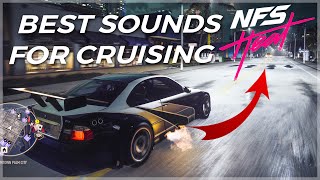 NFS Heat  44 Perfect Cars for Cruising  Best Sounding Cars NO MORE CAMERA SHAKING 👏🏽 4K [upl. by Uba]