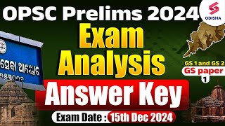 OPSC OAS Prelims Exam Analysis  OAS  OCS Exam Analysis  Difficulty Level OCS Paper Answer Key [upl. by Nika]