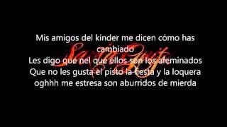 Buenos para nada  santa grifa letra [upl. by Aseefan]