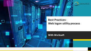 Worksoft best practices Web apps logon utility rolebased [upl. by Leavelle]