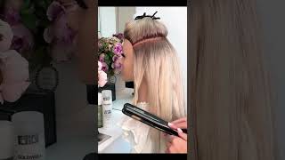 Curls on a flat iron Hairstyle tutorial [upl. by Kolodgie]