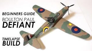 Scale Modelling for Beginners  Airfix Defiant  Model Aircraft [upl. by Yawnoc]