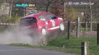 Crashes Spins amp Mistakes  Rallysprint van Moorslede 2014 [upl. by Ahsinrev]