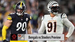 Cincinnati Bengals vs Pittsburgh Steelers Preview and Predictions Week 16 December 23 2023 [upl. by Hertzog]