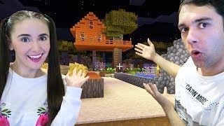 CĂSUȚA DIN COPAC Minecraft Survival [upl. by Ahsiuqat]