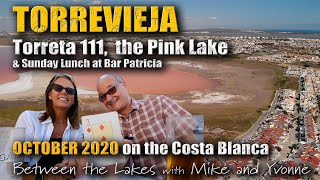 Torrevieja Pink Lake Torreta 3 and Bar Patricia for Sunday Lunch [upl. by Carrick28]