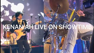 KENANIAH live on SHOWTIME Drum Cam [upl. by Eneleahs]