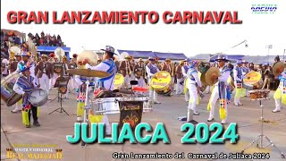 Unica y Original Real Majestad en el Lanzamiento del Carnaval Juliaca 2024 [upl. by Rehtnug]