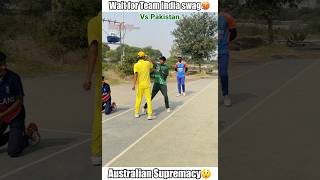 Wait for India Swag😂others vs team india😅 shorts cricket [upl. by Enilekaj]