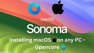 Install macOS Sonoma on any compatible PCLaptop  Opencore StepbyStep Guide  Hackintosh [upl. by Karleen423]