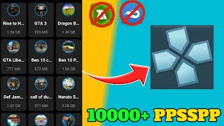 10000 PPSSPP GAMES DOWNLOAD FREE AND NOW [upl. by Justus50]