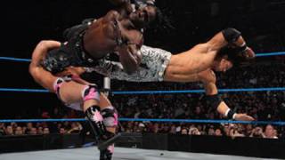 SmackDown John Morrison amp RTruth vs The Hart Dynasty [upl. by Gollin]