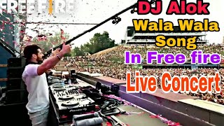 DJ Alok vale vale Freefire song  DJ Alok vala vala song live concert in Brazil [upl. by Aihsel]