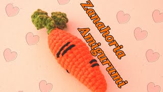 zanahoria 🥕 amigurumi [upl. by Trilbie]