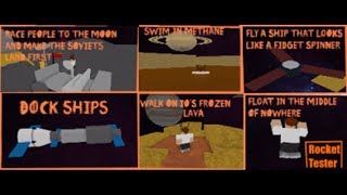 What Does Interplanetary Transport System Look Like   Rocket Tester  Roblox  Commander Rawz [upl. by Soiritos]