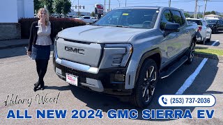 🌟 JUST IN FIRST EVER 2024 GMC Sierra EV Denali Edition 1🌟 Valley GMC  Hilary Wood 📞253 7372036 [upl. by Alohs114]