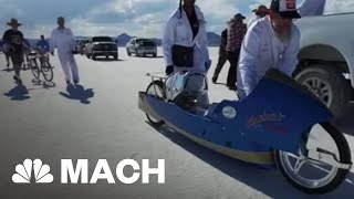 Chasing 200 MPH One Man’s Journey To Build The World’s Fastest Vintage Motorcycle  Mach  NBC News [upl. by Laup]