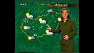 RTL Klub Időjárás  adászárás 2 February 2002 [upl. by Ewald]