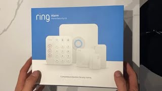 Unboxing Ring Alarm Security System [upl. by Som]