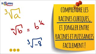 Comprendre les racines cubiques et savoir jongler entre racines et puissances facilement [upl. by Mic]