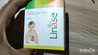 Linase Lactase Enzyme DropBaby medicine Linase Drop [upl. by Bradford]