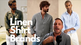 Linen Shirt Brands You Need Know This Summer [upl. by Floridia353]